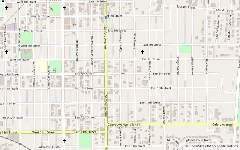 St. James A. M. E. Church location map