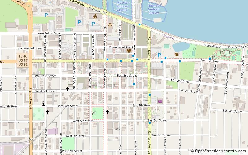 Wayne Densch Performing Arts Center location map