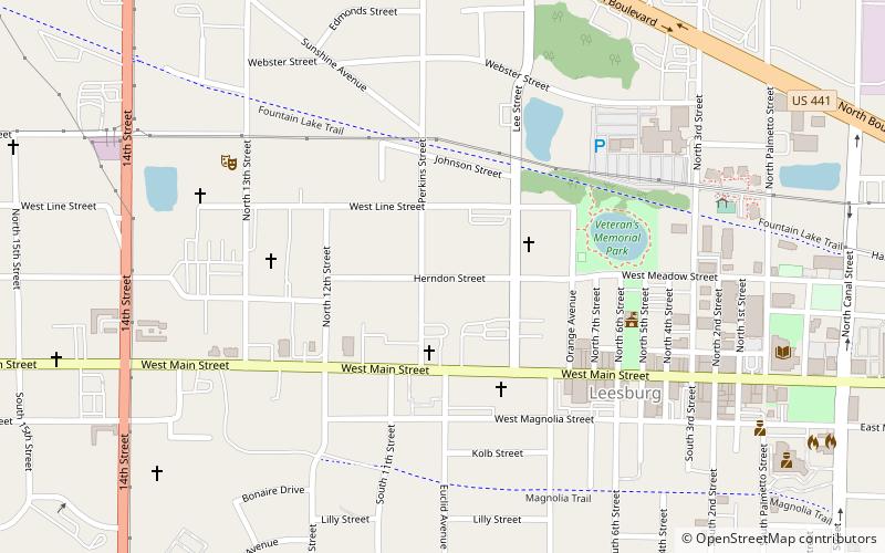 Lee School location map