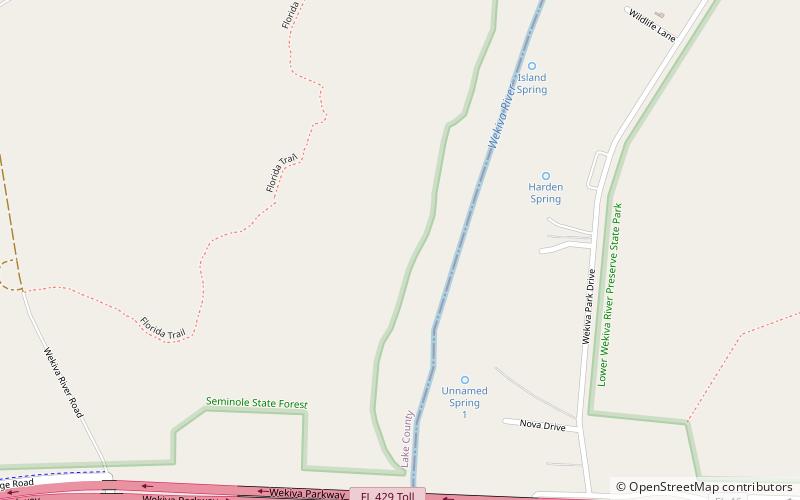 Twin Mounds Archeological District location map