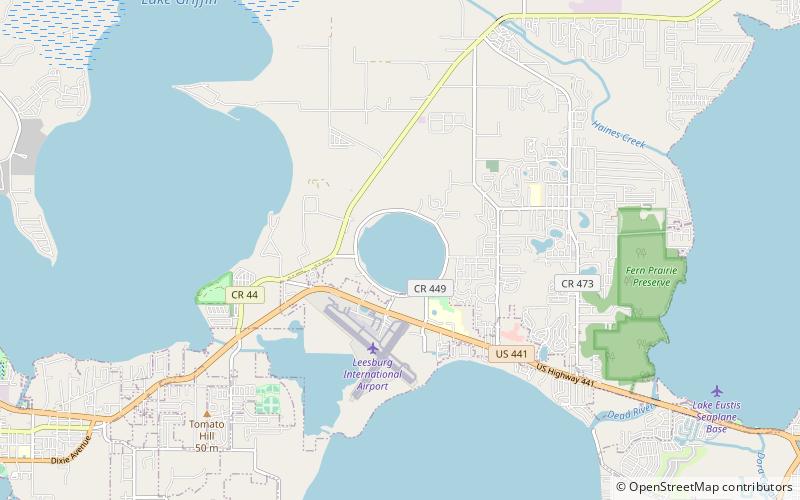 silver lake leesburg location map