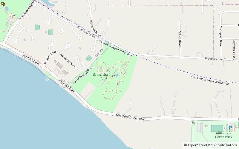 Green Springs Park location map