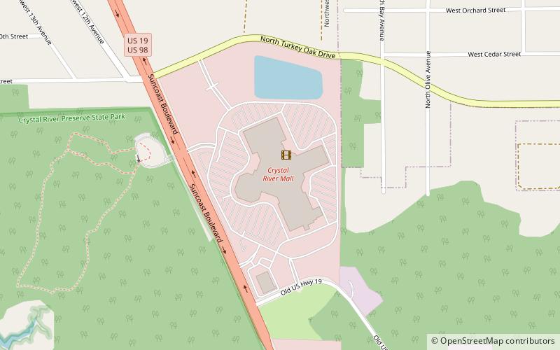 Crystal River Mall location map