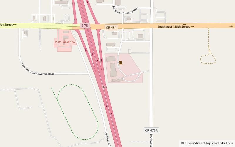 Don Garlits Museum of Drag Racing location map