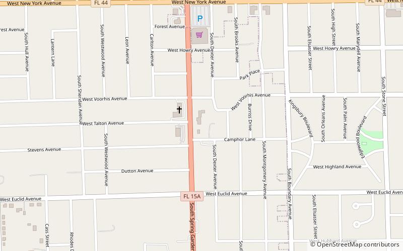 John B. Stetson House location map
