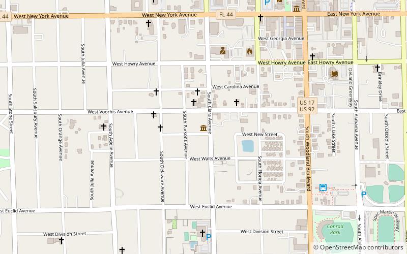 African American Museum of the Arts location map