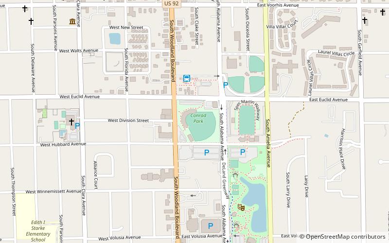 Melching Field at Conrad Park location map