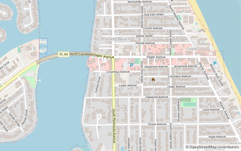 Coronado Community United Methodist Church location map