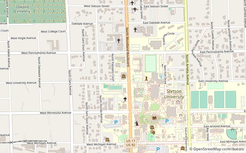 Museum of Florida Art location map