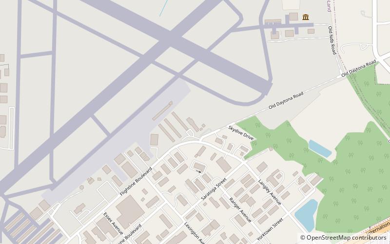 Skydive University location map