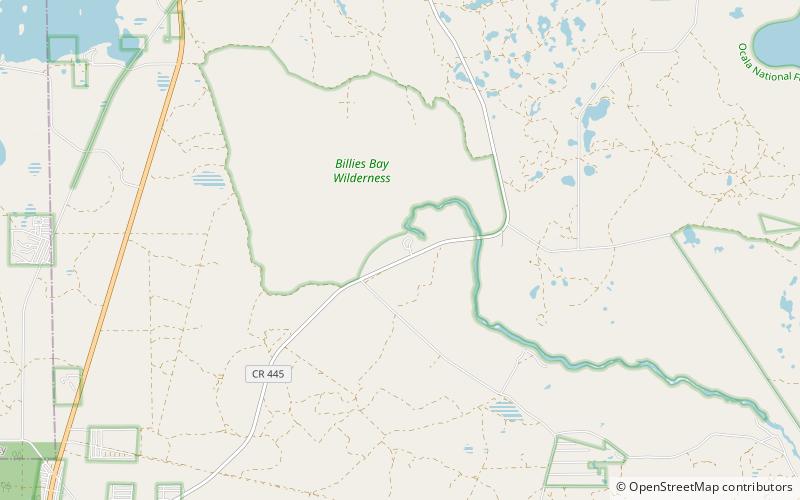 Alexander Springs Recreation Area location map