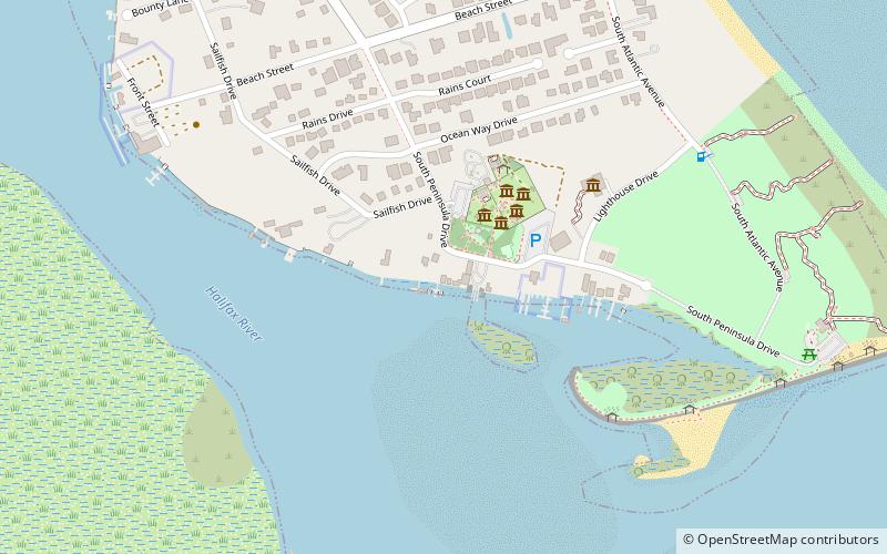 Daytona Beach Parasail location map