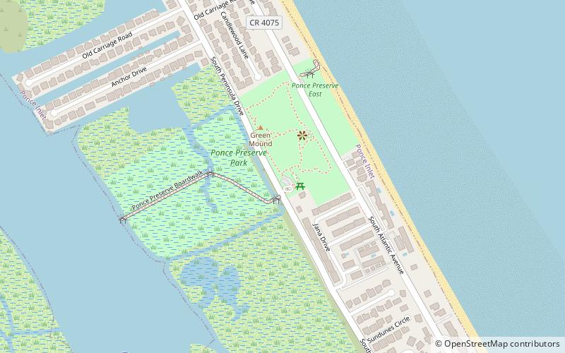 Ponce Preserve location map