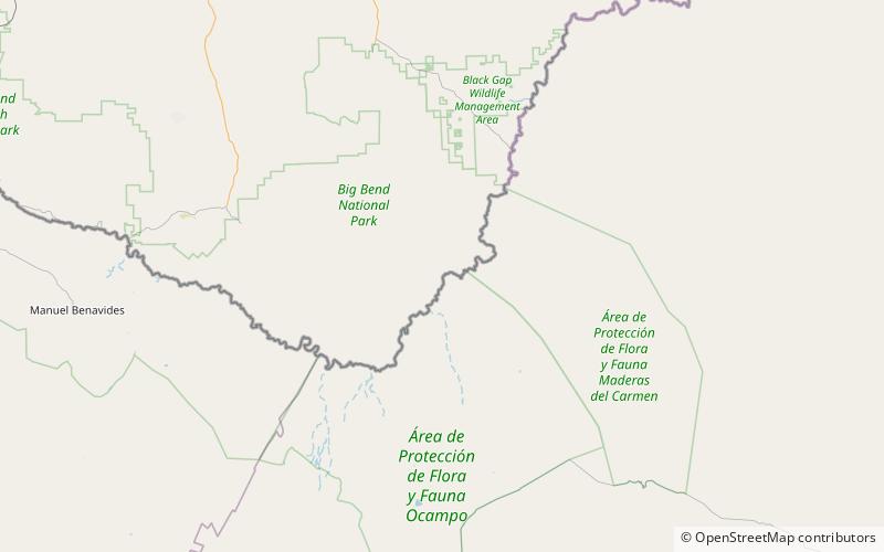 Hot Springs location map