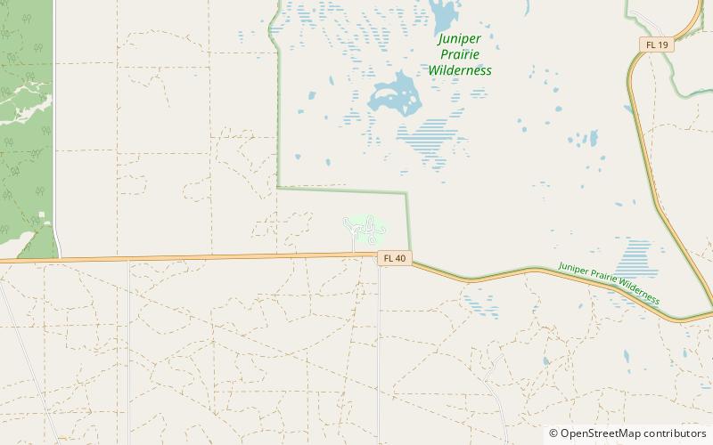 Juniper Springs location map