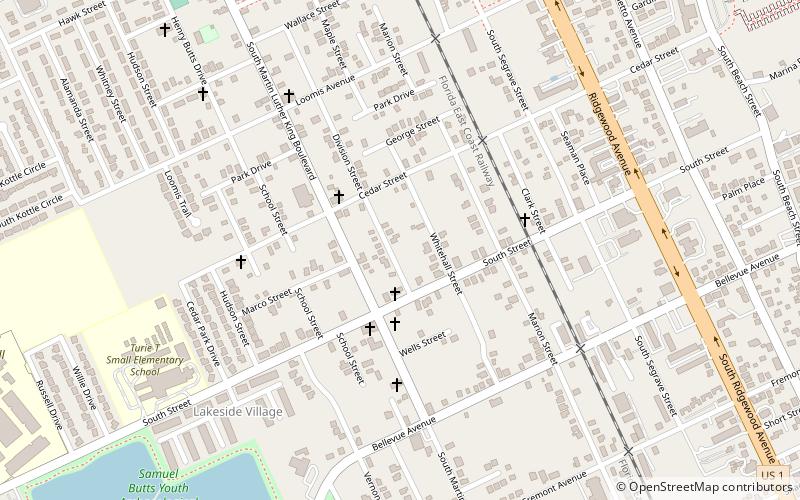 Howard Thurman House location map