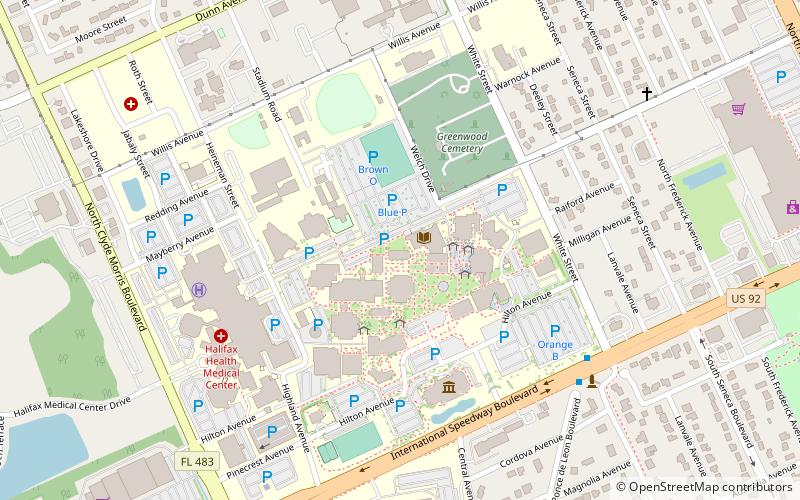 Daytona State College location map