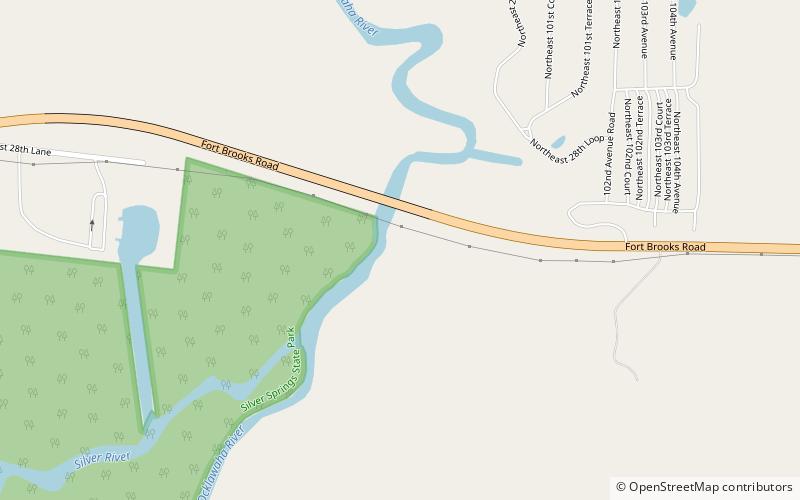Bert Dosh Memorial Bridge location map