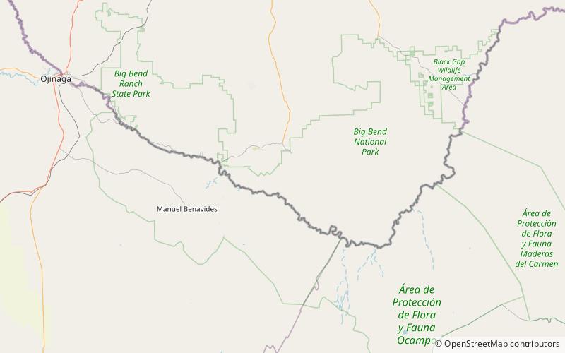 Luna Jacal location map