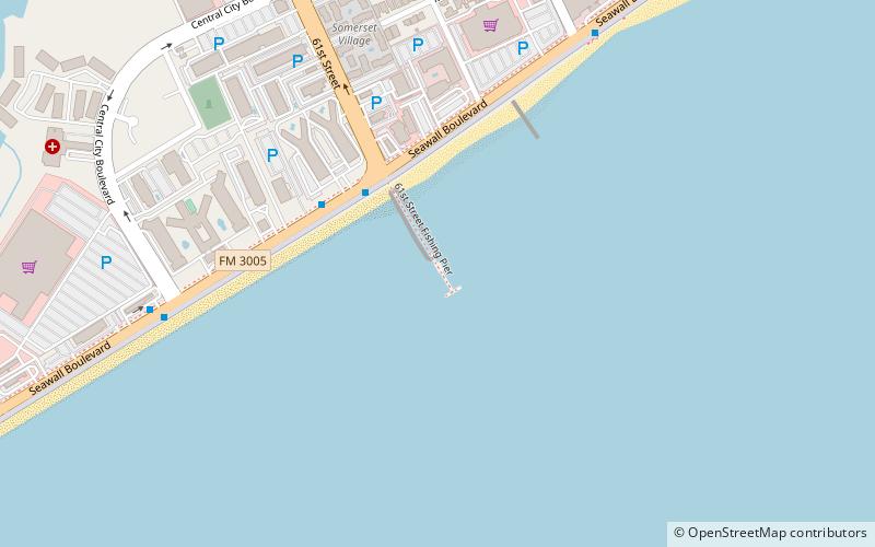 61st Street Fishing Pier location map