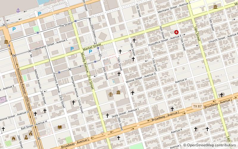 First Presbyterian Church location map