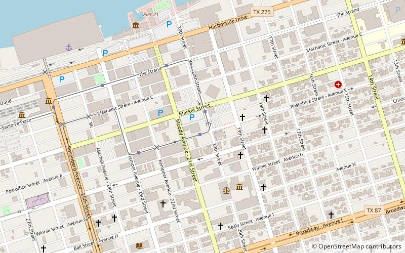 Ocean Star Offshore Drilling Rig & Museum location map