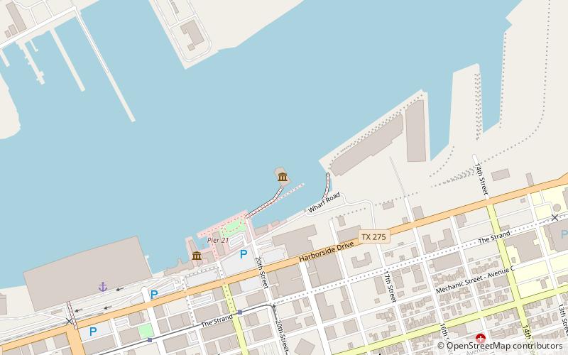 Ocean Star Offshore Drilling Rig and Museum location map