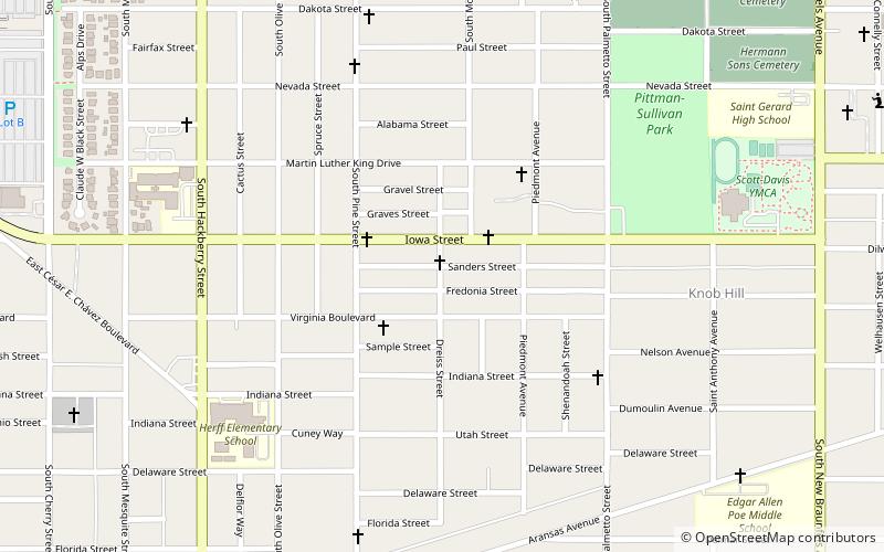 Denver Heights COGIC location map