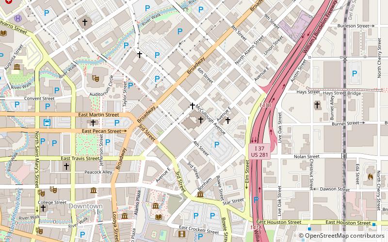 First Presbyterian Church San Antonio location map