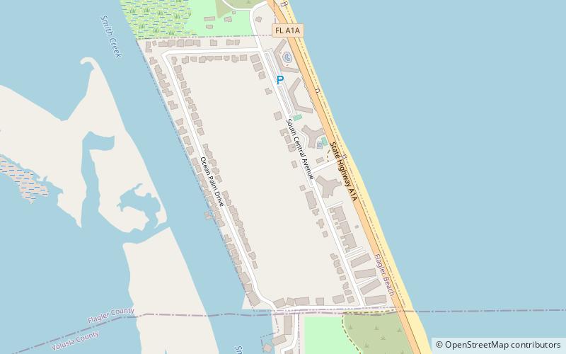 Ocean Palm Golf Course location map