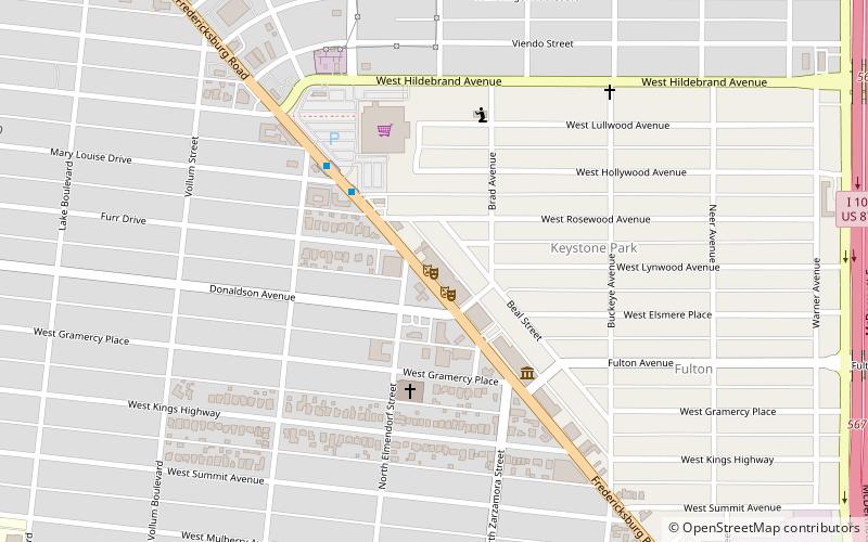 Classic Theatre of San Antonio location map