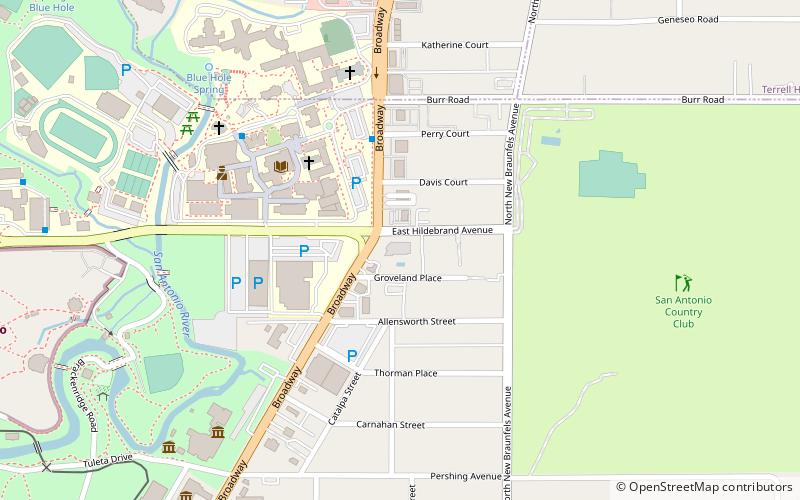 Broadway Tower location map