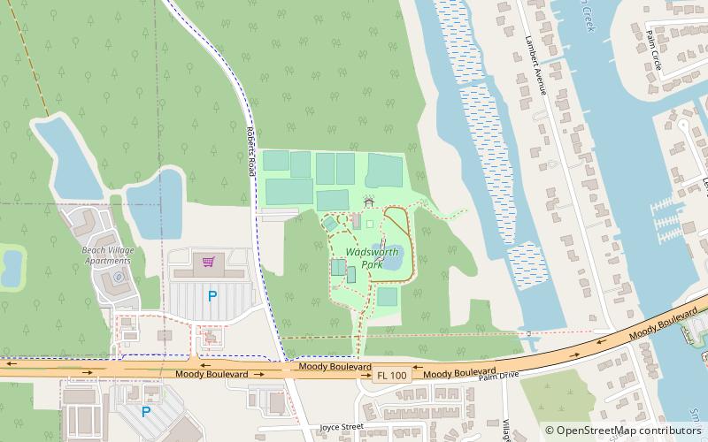 wadsworth park flagler beach location map