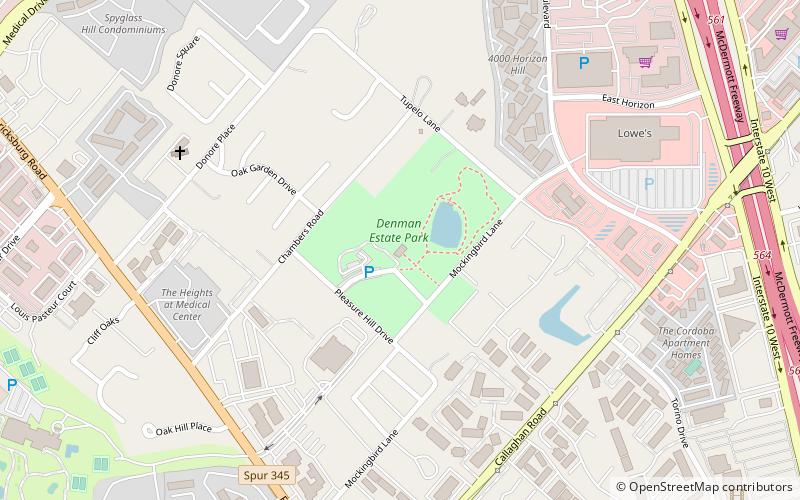 Denman Estate Park location map