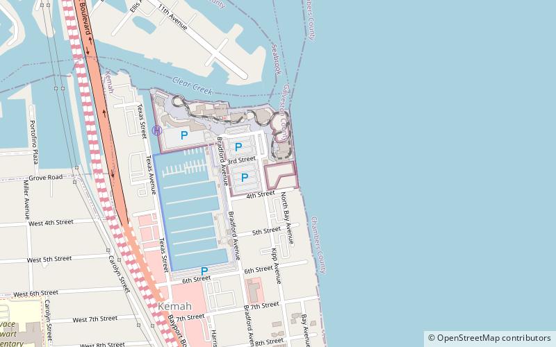 Boardwalk Bullet location map
