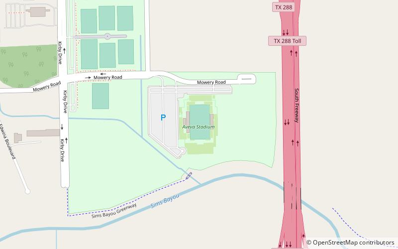 Aveva Stadium location map