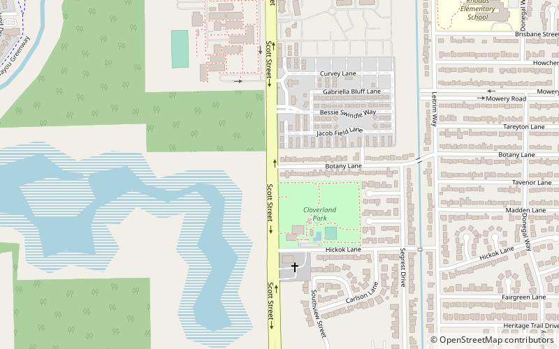 Cloverland location map