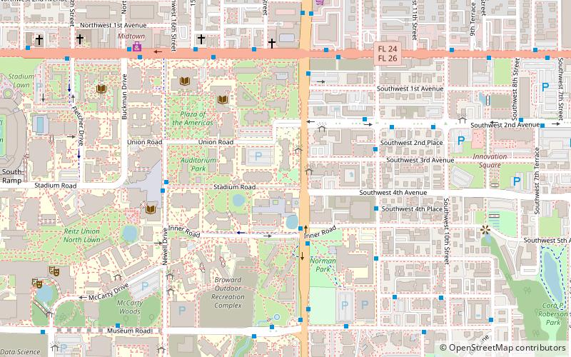 Tigert Hall location map