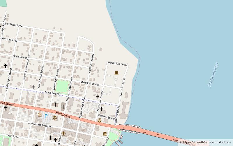 Bronson-Mulholland House location map