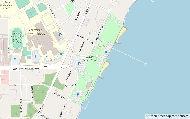 Sylvan Beach Park location map