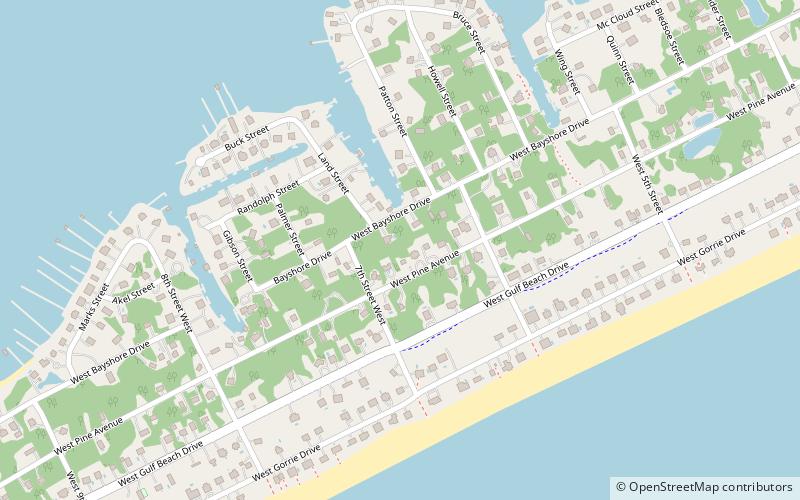 puerto de apalachicola saint george location map