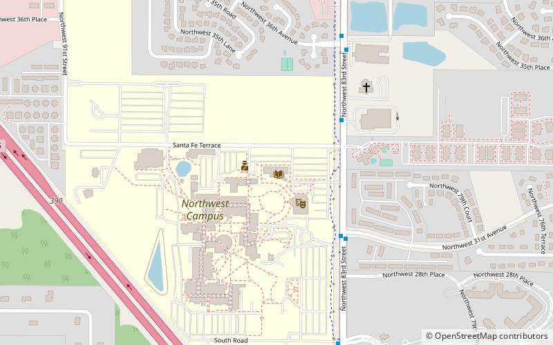 Santa Fe College location map