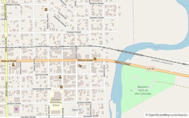 Tate-Senftenberg-Brandon House location map