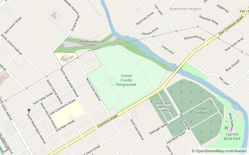 comal county fair new braunfels location map