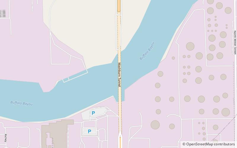 Túnel Washburn location map