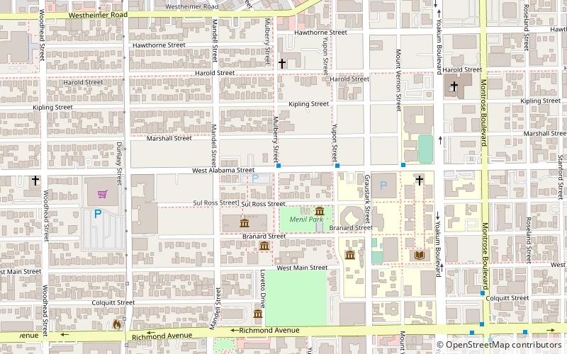 Houston Center for Photography location map