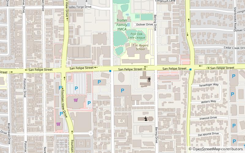 San Felipe Plaza location map