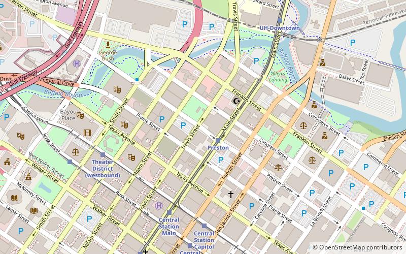Main Street Market Square Historic District location map