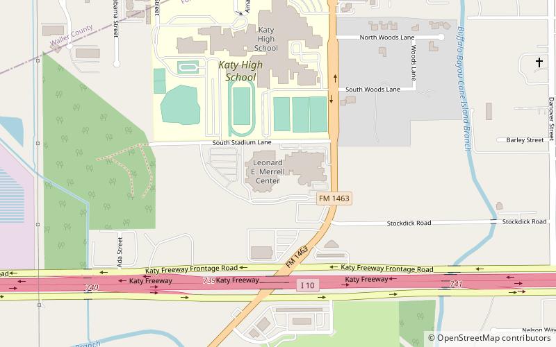 Merrell Center location map