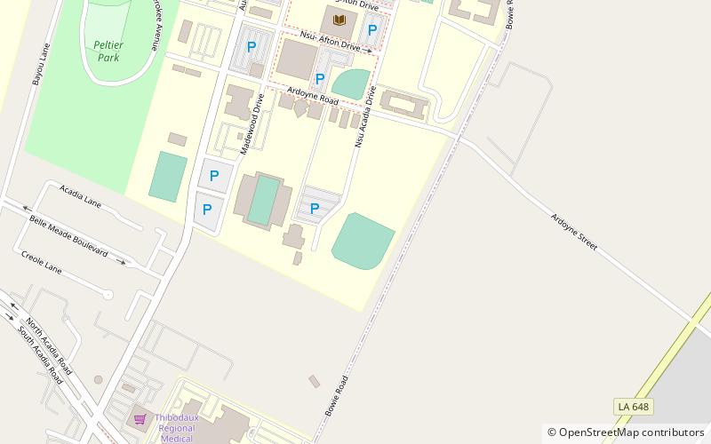 Colonel Tennis Complex location map